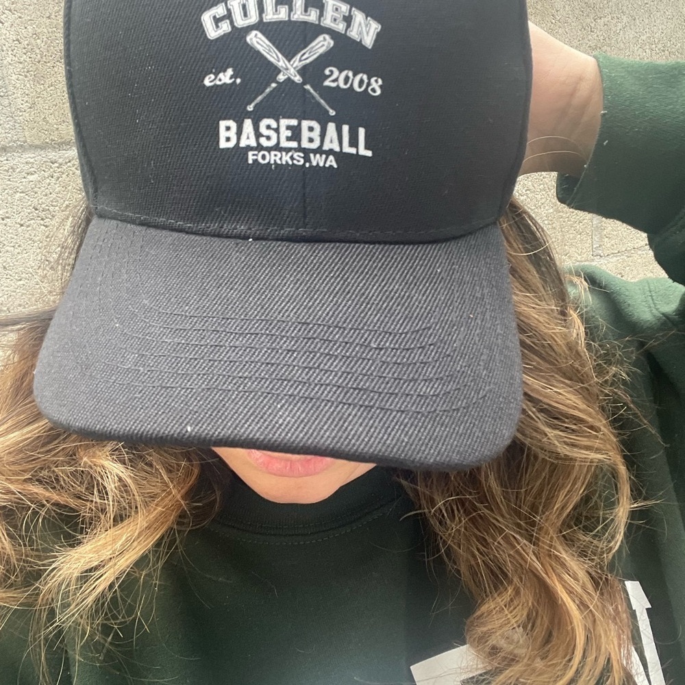 Black Baseball Cap - image 2
